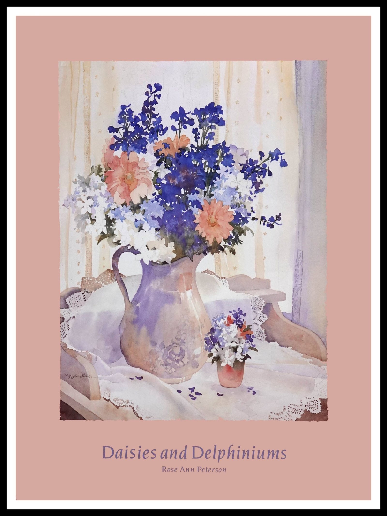 PG P-113 Daisies & Delphiniums